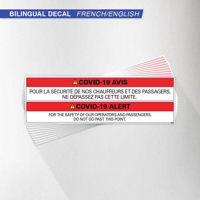 Do Not Pass This Point Covid-19 Decal Pack - Image 3