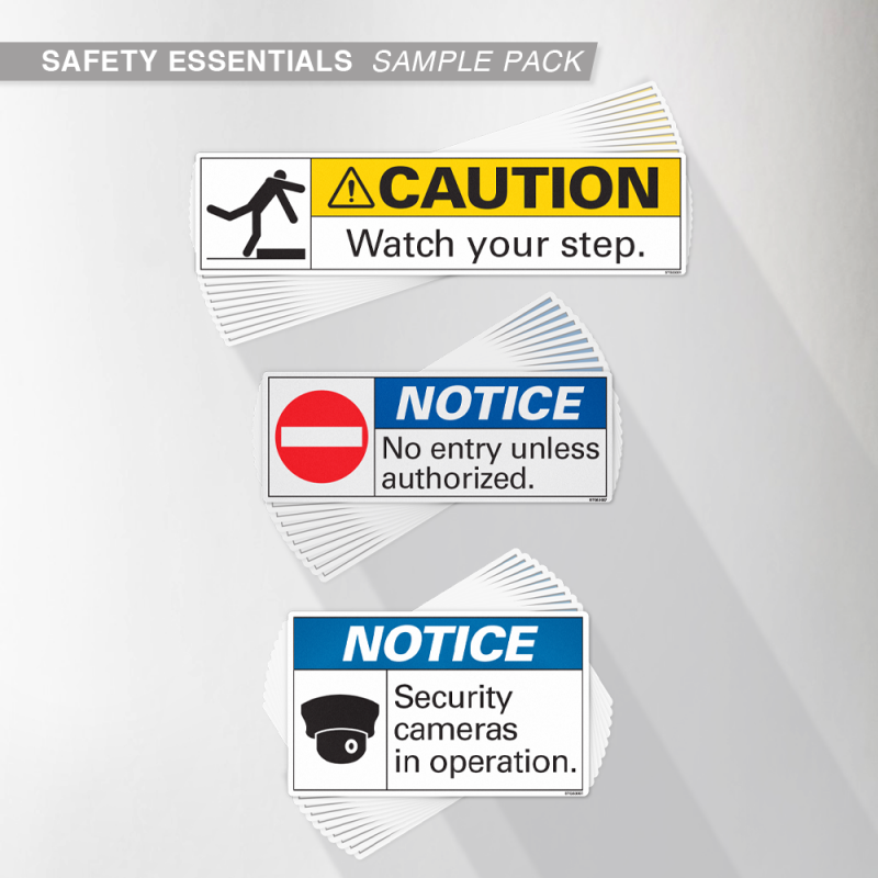 Free Safety Essentials Sample Pack | Seifert Transit Graphics