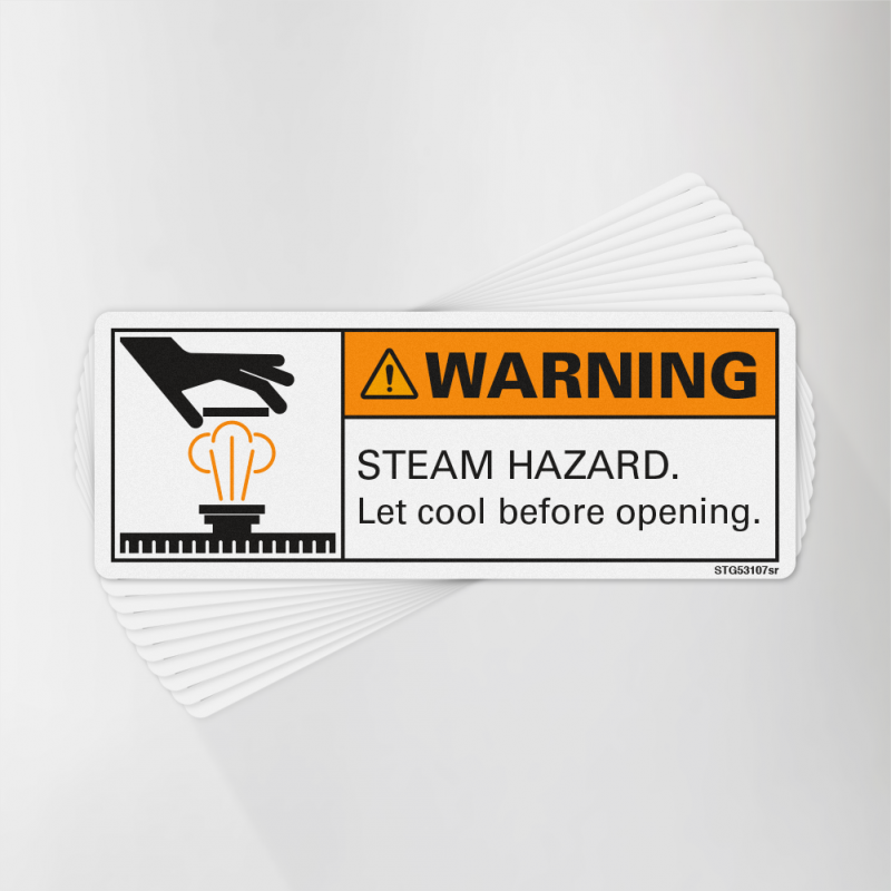 Steam Hazard Decal Pack | Seifert Transit Graphics
