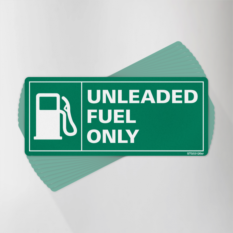 Unleaded Fuel Only Decal Pack Seifert Transit Graphics