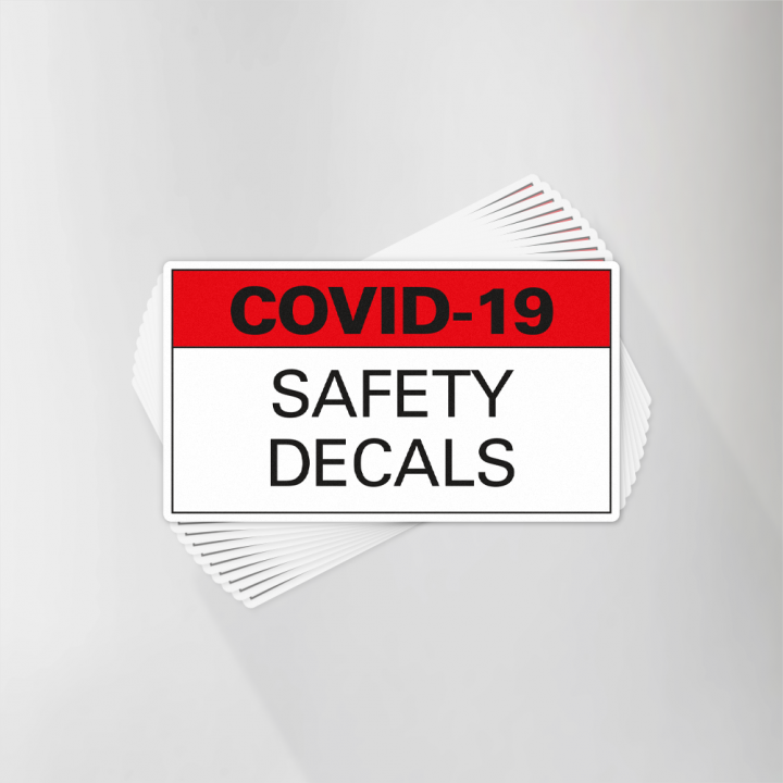 Covid-19 Safety Decals