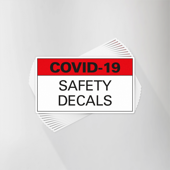 Covid-19 Safety Bus Decals