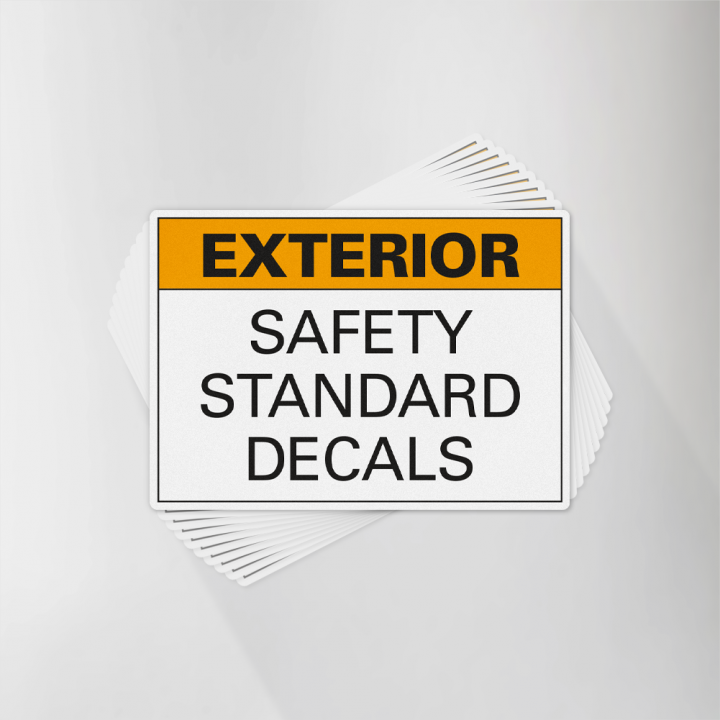 Exterior Transit Safety Decals