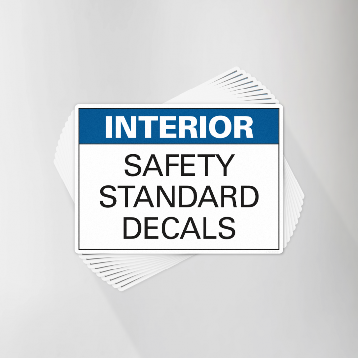 Interior Transit Safety Decals