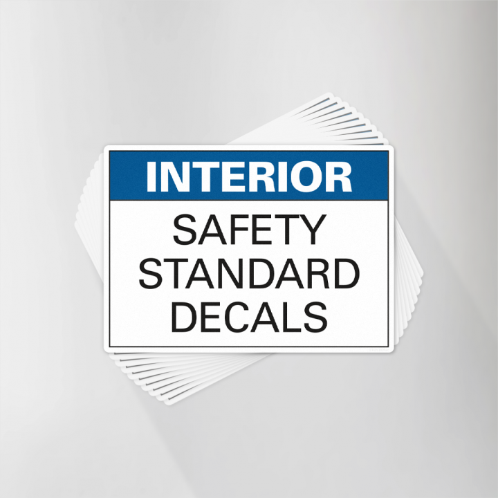 Interior Safety Standard Bus Decals