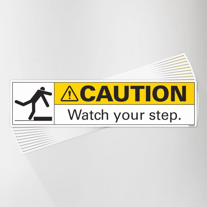 STG53001v Watch Your Step Decal Pack