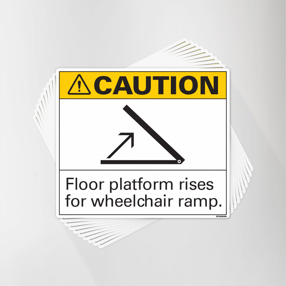 Floor Platform Rises Decal Pack