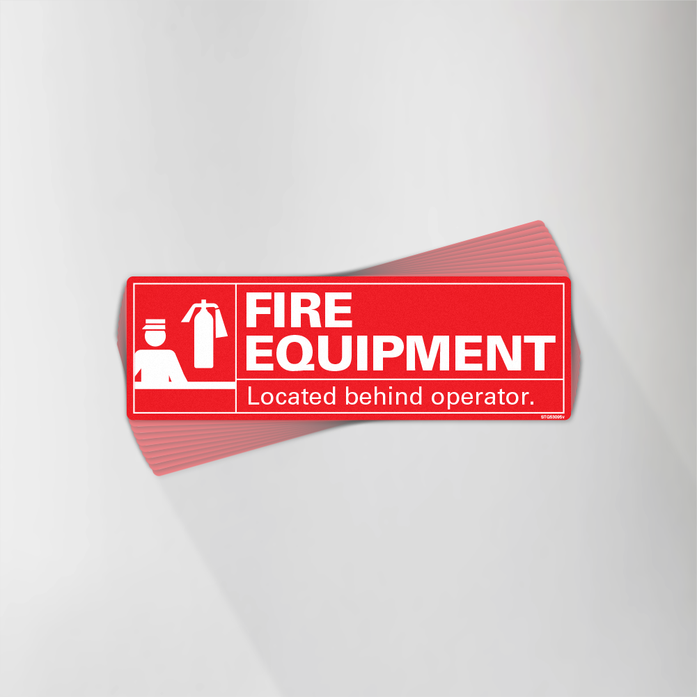 STG53095v Fire Equipment Decal Pack