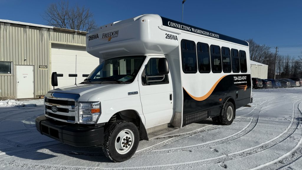 Recent paratransit wrap project with Freedom Transit